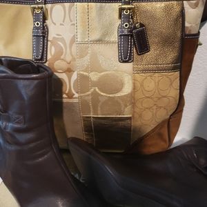 Chocolate brown boots